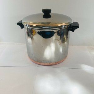 Revere Ware 8 Qt Stock Pot Copper Bottom